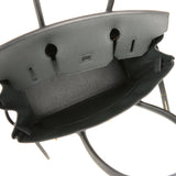 Pre-owned Hermes Birkin 30 Bleu Ocean Togo Gold Hardware