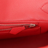 Vintage Hermes Shoulder Birkin 42 JPG Bougainvillea Clemence Palladium Hardware