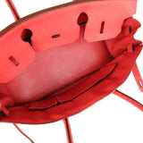 Vintage Hermes Shoulder Birkin 42 JPG Bougainvillea Clemence Palladium Hardware