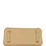 Hermes Shoulder Birkin Light 29 Poussiere Evercolor Permbrass Hardware - Thumbnail View 6