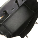 Hermes Birkin 25 Black Volupto Gold Hardware