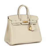 Hermes Birkin 25 Craie Togo Gold Hardware