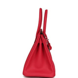 Hermes Birkin 30 Rose Extreme Epsom Palladium Hardware