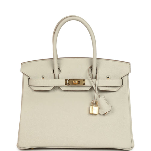 Hermes Birkin 30 Beton Togo Gold Hardware