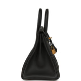 Hermes Birkin 25 Black Togo Gold Hardware
