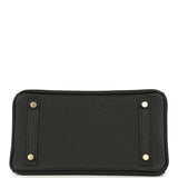 Hermes Birkin 25 Black Togo Gold Hardware
