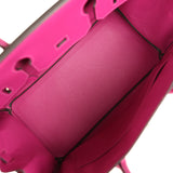 Hermes Birkin 30 Rose Poupre Epsom Palladium Hardware