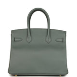 Hermes Birkin 30 Vert Amande Epsom Gold Hardware