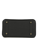 Hermes Birkin 25 Black Togo Gold Hardware