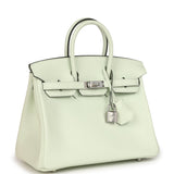 Hermes Birkin 25 Vert Fizz Swift Palladium Hardware