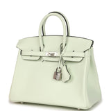 Hermes Birkin 25 Vert Fizz Swift Palladium Hardware