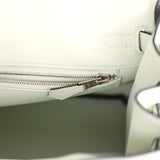 Hermes Birkin 25 Vert Fizz Swift Palladium Hardware