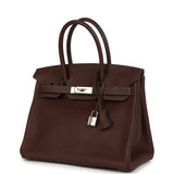 Hermes Birkin 30 Havane Clemence Palladium Hardware - Thumbnail View 5
