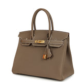 Hermes Birkin 30 Etoupe Togo Gold Hardware