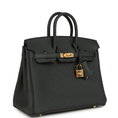 Hermes Birkin 25 Plomb Togo Gold Hardware