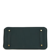 Hermes Birkin 30 Vert Cypress Togo and Matte Alligator Touch Gold Hardware - Thumbnail View 6