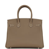 Hermes Birkin 30 Etoupe Togo Palladium Hardware