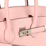 Hermes Birkin 25 Rose Sakura Swift Palladium Hardware
