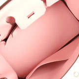 Hermes Birkin 25 Rose Sakura Swift Palladium Hardware