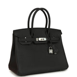 Hermes Birkin 30 Black Togo Palladium Hardware