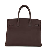 Hermes Birkin 30 Rouge Sellier Togo Gold Hardware - Thumbnail View 5