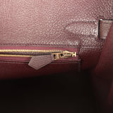 Hermes Birkin 30 Rouge Sellier Togo Gold Hardware - Thumbnail View 9