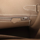 Hermes Birkin 30 Etoupe Togo Palladium Hardware