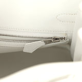 Hermes Birkin 25 New White Swift Palladium Hardware