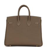 Hermes Birkin 25 Etoupe Togo Gold Hardware