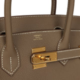 Hermes Birkin 30 Etoupe Togo Gold Hardware