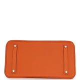 Hermes Birkin 35 Orange Togo Palladium Hardware