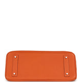 Vintage Hermes Shoulder Birkin 42 JPG Orange Clemence Gold Hardware