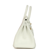 Hermes Birkin 25 New White Swift Gold Hardware - Thumbnail View 4