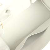 Hermes Birkin 25 New White Swift Gold Hardware - Thumbnail View 8