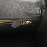 Hermes Birkin 30 Black Togo Gold Hardware