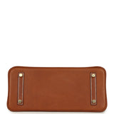 Hermes Shoulder Birkin Light 29 Fauve Barenia Faubourg Gold Hardware