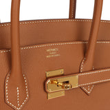 Hermes Birkin 35 Gold Togo Gold Hardware