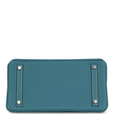 Hermes Birkin 30 Blue Jean Togo Palladium Hardware