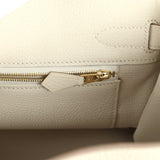 Hermes Birkin 30 Craie Togo Gold Hardware