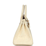 Hermes Birkin 25 Nata Ostrich Gold Hardware