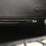 Hermes Birkin 25 Black Shiny Niloticus Crocodile Palladium Hardware - Thumbnail View 9