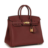 Hermes Birkin 25 Rouge H Togo Gold Hardware - Thumbnail View 2