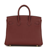 Hermes Birkin 25 Rouge H Togo Gold Hardware - Thumbnail View 4
