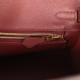Hermes Birkin 25 Rouge H Togo Gold Hardware - Thumbnail View 9
