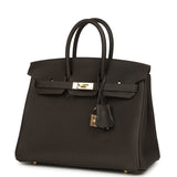 Hermes Birkin 25 Bai-Brun Togo Permabrass Hardware