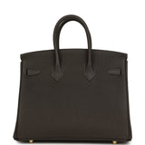 Hermes Birkin 25 Bai-Brun Togo Permabrass Hardware