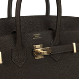 Hermes Birkin 25 Bai-Brun Togo Permabrass Hardware