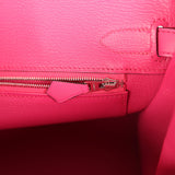 Hermes Birkin 30 Rose Shocking Swift Palladium Hardware