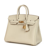 Hermes Birkin 25 Craie Togo Gold Hardware - Thumbnail View 5