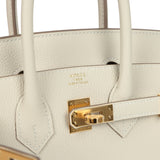 Hermes Birkin 25 Craie Togo Gold Hardware - Thumbnail View 7